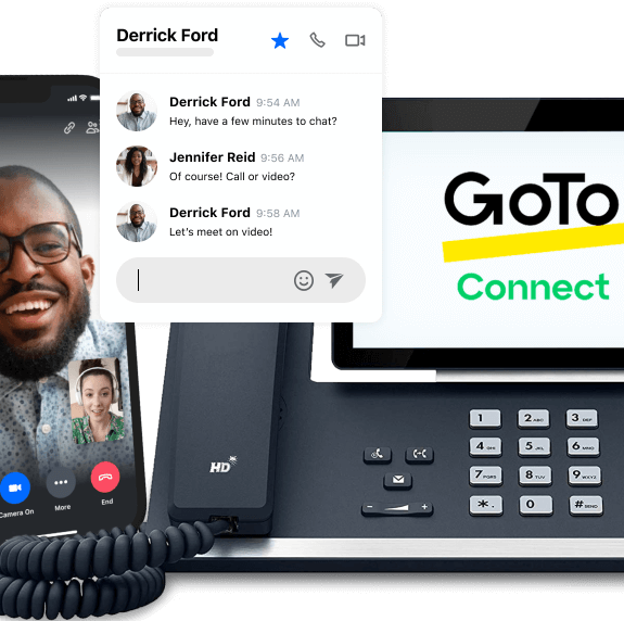GoTo Connect Standard+ business phone system