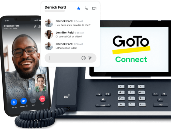 GoTo Connect Standard business phone system.