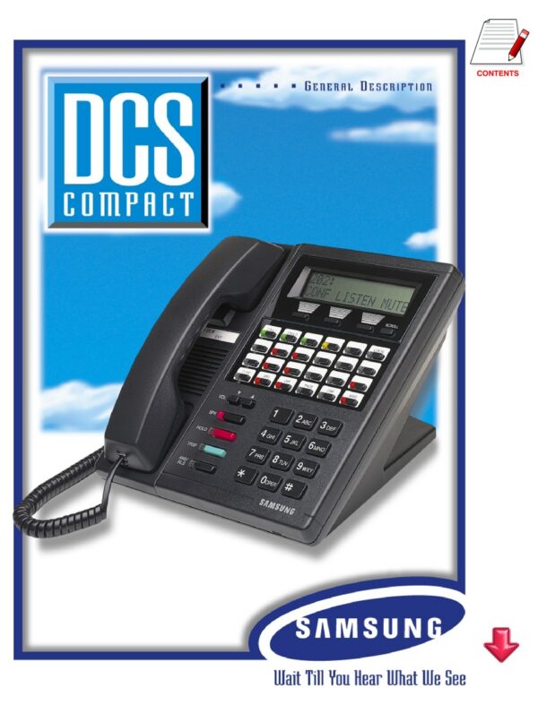 The manual for the Samsung DCSC User Guide